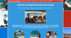 Desktop Screenshot of colonies-escolars.com